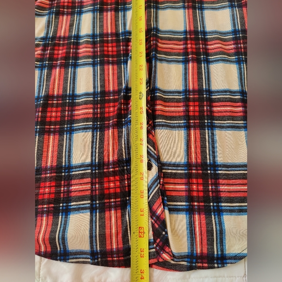 Passport Long soft flannel button down shirt 🔘 (Large) ❤️💙🖤🤍 - Picture 9 of 16